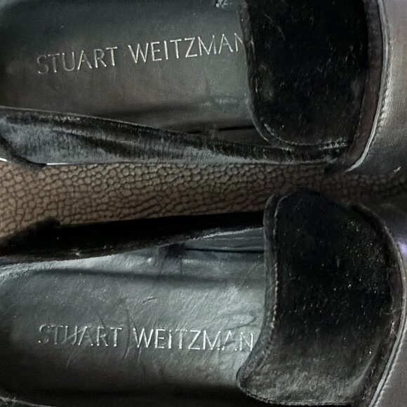 Stuart Weitzman black leather loafer - Picture 11 of 11